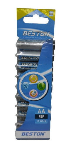 Baterias Pila Aaa Beston R03 1.5v Tirilla Complrata X10 Unid