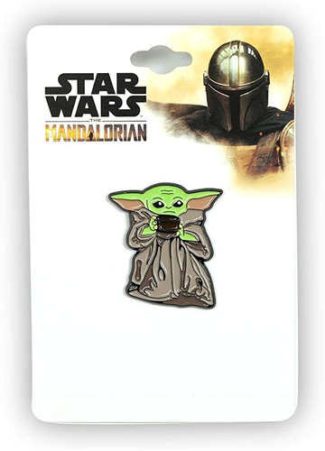 Pin De Solapa De Esmalte Exclusivo De Star Wars  El Mand.