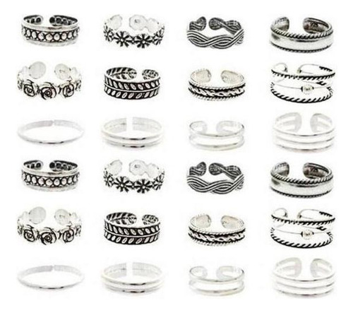 1 2 Anillos Ajustables For El Dedo Del Pie For Mujer.