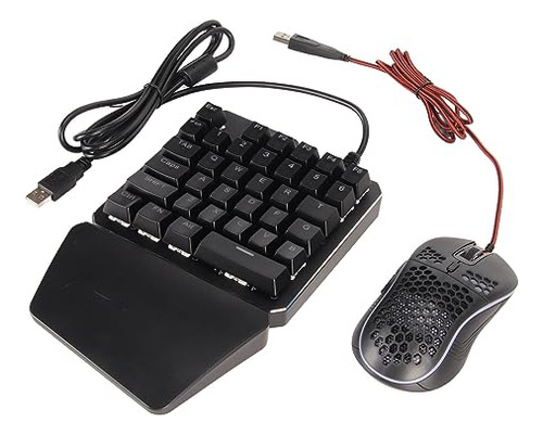 Combo De Adaptador De Ratón Con Teclado Mecánico, Juego De C