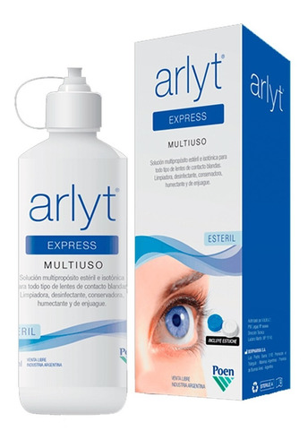 Imagen 1 de 7 de Solución Multiuso Lentes De Contacto Arlyt Express X 500