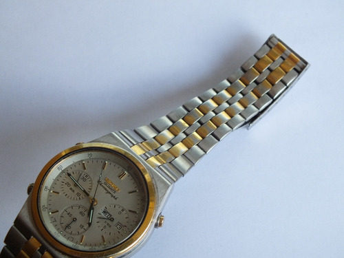 Relógio Seiko Cronômetro 7a38 - Década De 80 Conservado
