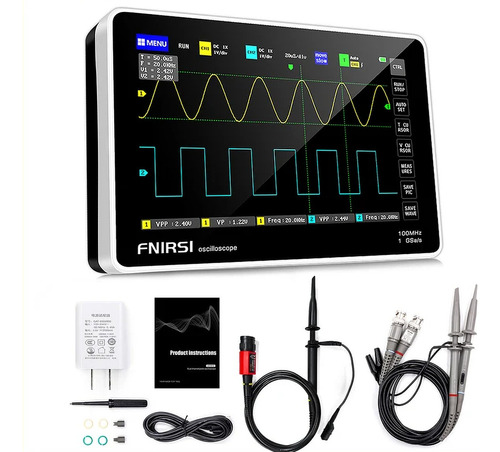 Osciloscópio Digital Profissional Fnirsi 1013d Completo