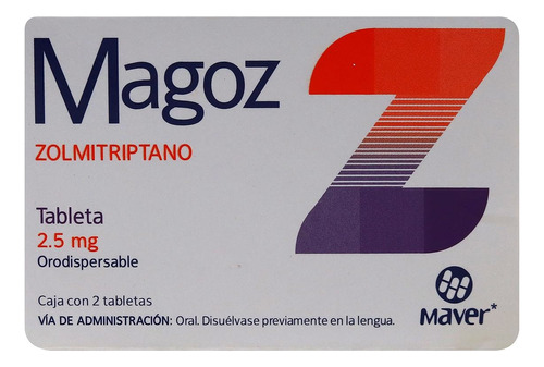 Magoz  Caja Con 2 Tabletas Orodispersables 2.5 Mg.