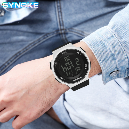 Reloj Para Hombre Synoke, Reloj Deportivo De Lujo, Reloj Ele