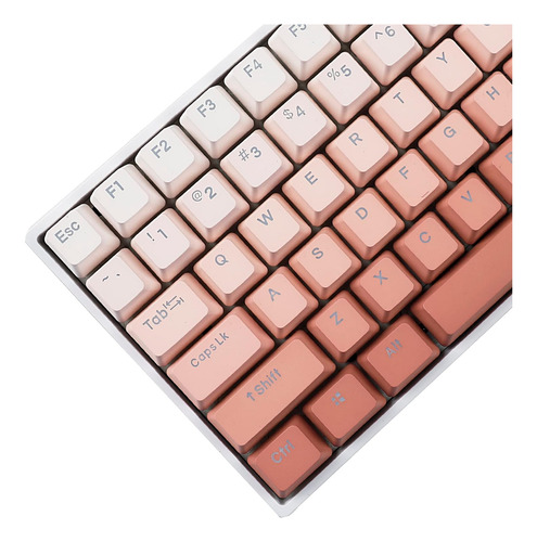 108 122 Teclas Con Retroiluminación De Doble Disparo Pbt Que