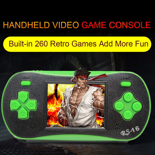 Portátil Vídeo Juego Consola De 8 Bit Retro Handheld Juego D