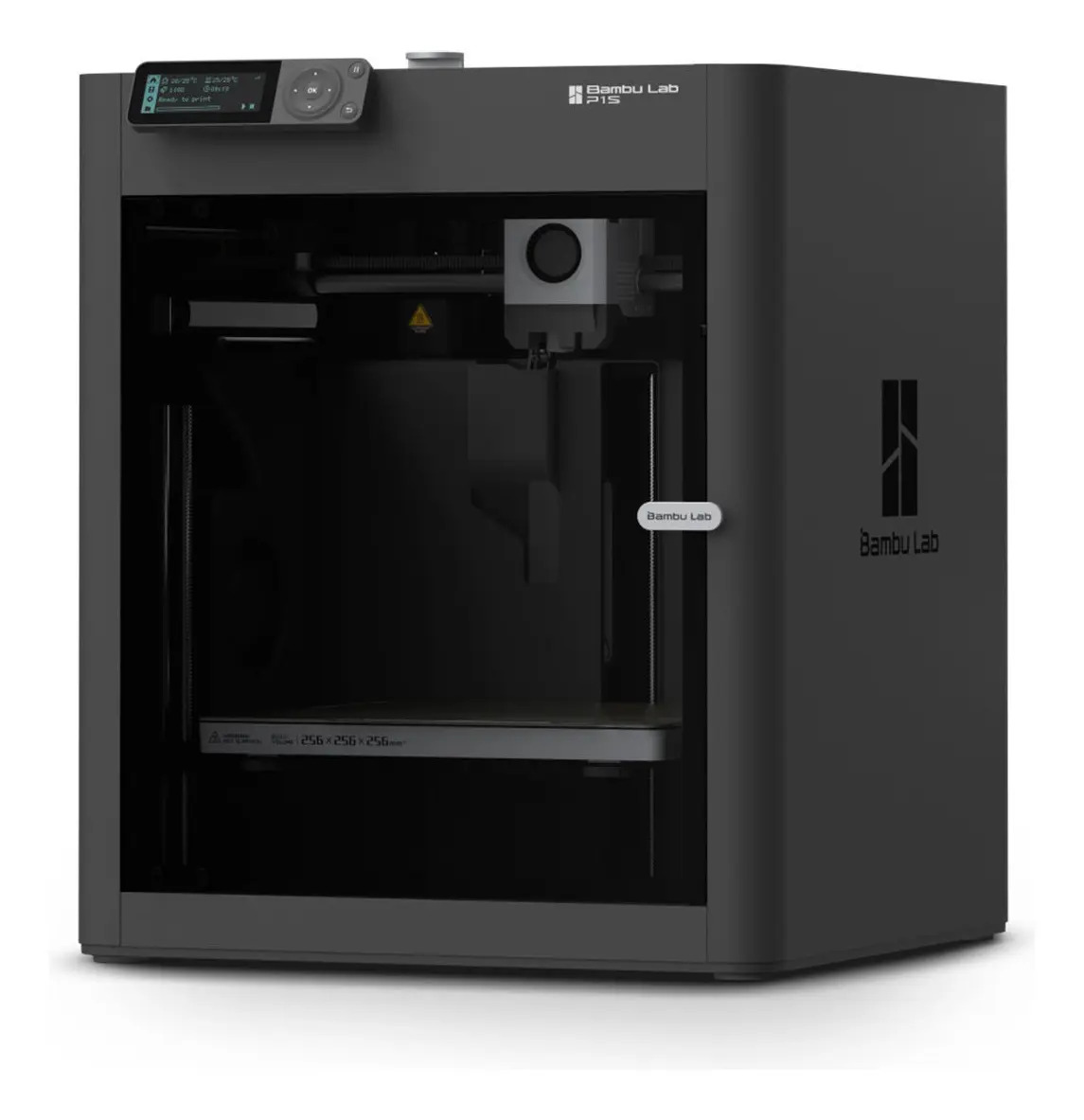 Impresora 3D Bambu Lab P1S color negro con tecnología de impresión FDM