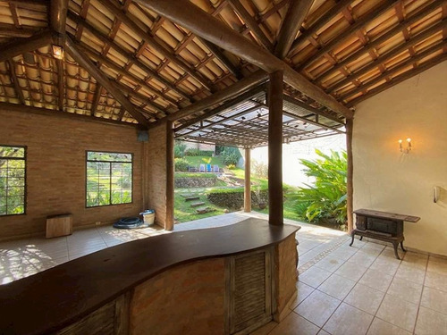 Imagem 23 de 30 de Spii - 4 Dorm (1ste) Rustica, Linda E Impecavel! Lareira, Piscina, Gourmet! - 1762