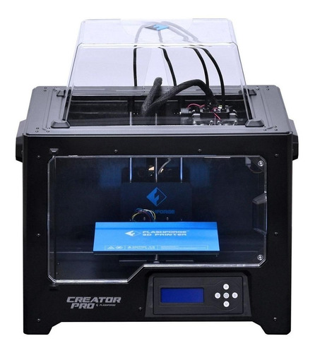 Impressora 3D Flashforge Creator Pro cor black 100V/240V com tecnologia de impressão FDM