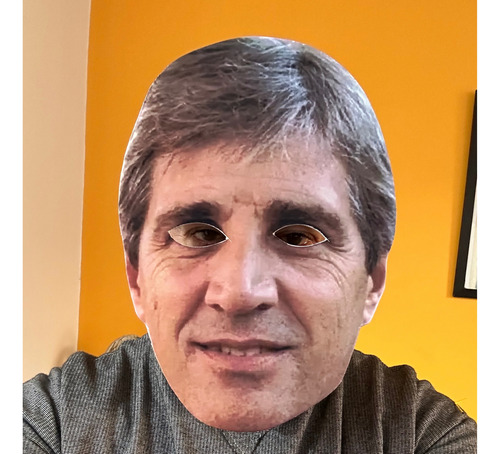 Careta Toto Caputo Politico Famoso Cotillon Disfraz Party