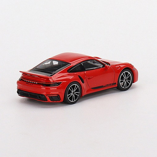Mini Gt Porsche 911 Turbo S Guards Red Vermelho 1:64 #423