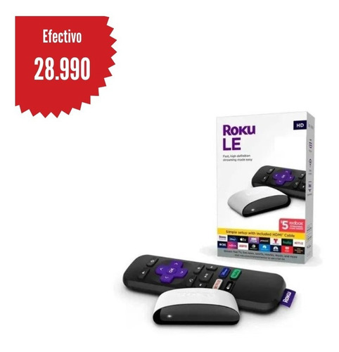Imagen 1 de 4 de Roku Le Hd 2021 Reproductor Streaming 3930s3 - Phone Store