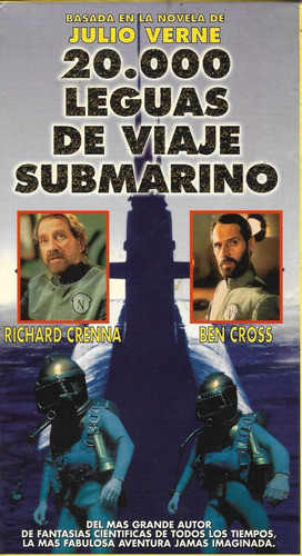 20.000 Leguas De Viaje Submarino Vhs Richard Crenna Nuevo