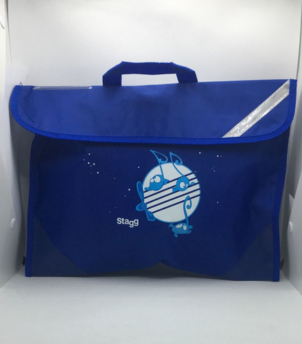 Bag Para Partituras Stagg Mshb Moon Azul