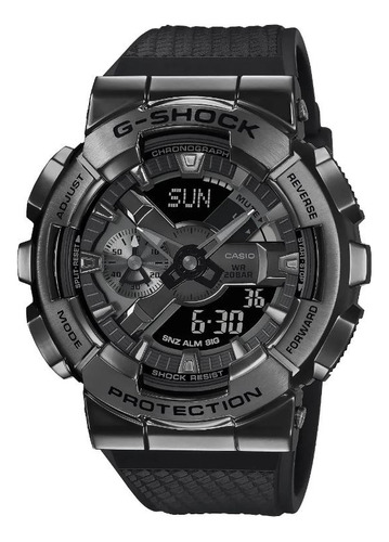 Reloj Casio G-shock Metal Hombre Color de la correa Negro