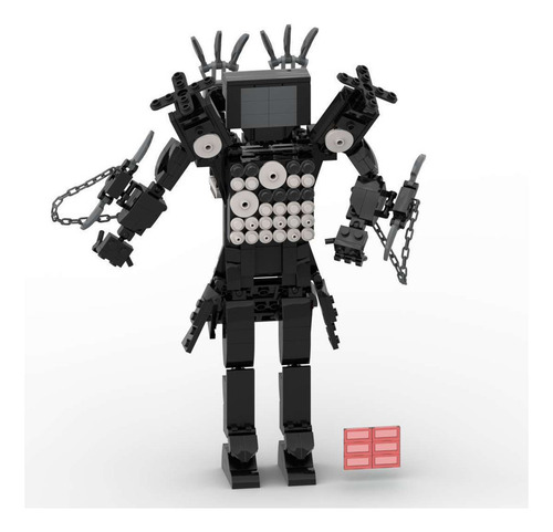 Toys Titan Tv Man Building Block Mejorados Para Inodoro Skib