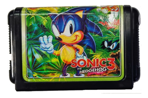 Cartucho Sonic 3 The Hedgehog | 16 Bits Retro -mg-