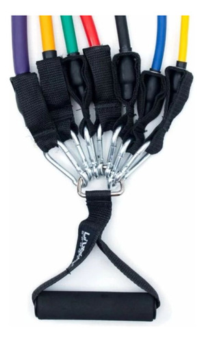 Kit Funcional Extensor Elastico, 2 Pegadores,fitas,ancorador