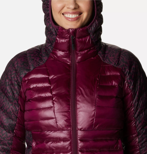 Chaqueta Parka Térmica Omniheat Columbia Mujer Burdeo