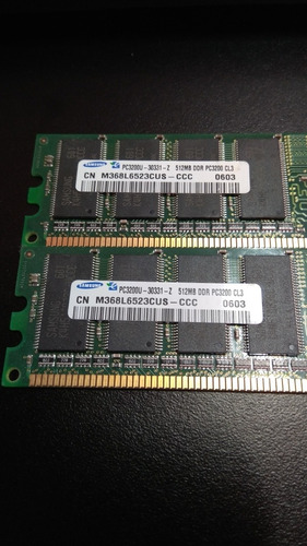 Memoria Ram Samsung Ddr Pc3200 Cl3