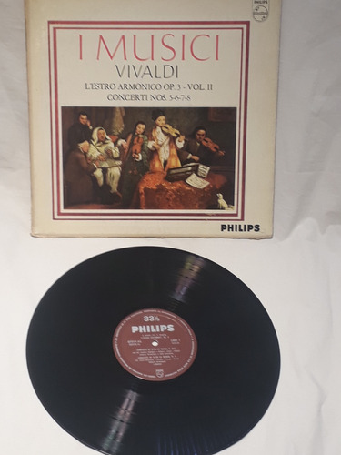 Disco Vinilo Lp Vivaldi Lestro Armonico Op. 3 Vol 2 Co 5-6-7