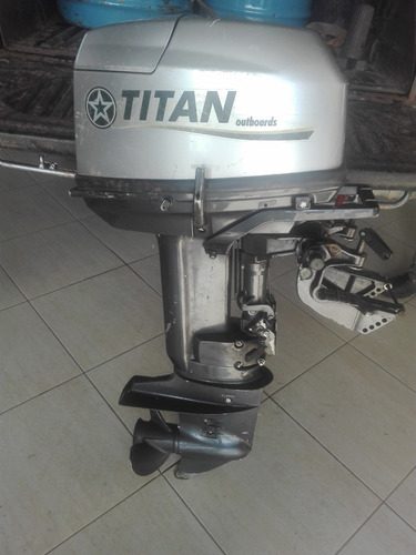 Motor Fuera De Borda Titan 28 Hp Impecable