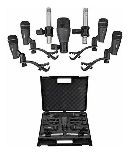 Samson Dk707 Mic Kit De Carga De 7 Piezas