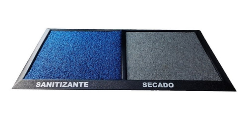 Alfombra Sanitizante Doble Con Bandeja Desinfección Calzado