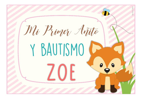 Kit Imprimible Desayuno Infantil Animalitos Del Bosque Mod.3