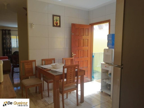 Imagem 8 de 24 de Sobrado Em Mongaguá, Bairro Itaóca, Geminada, Lado Praia , 3 Dormitórios Sendo 2 Suítes, Sala, Cozinha, Banheiro, , Churrasqueira, Garagem, Terraço, - 6294 - 69557877