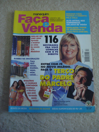 Revista Faça E Venda Velas Biquínis Cangas Terços 17 X765