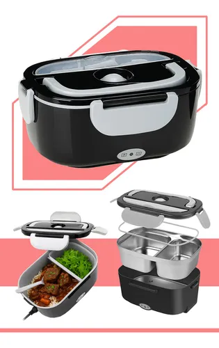 Marmita Elétrica Térmica Portátil 1,5l Bivolt 110/220v Veicular 1...