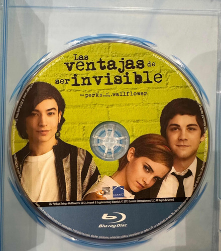 Las Ventajas De Ser Invisible Blu Ray Usado Emma Watson