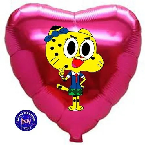 Globo Gumball Todos Los Personajes Varias Formas Y Colores
