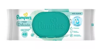 Toallas Húmedas Pampers Limpieza Delicada X 48 Un