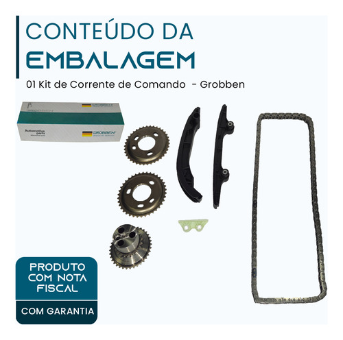 Kit Corrente Comando Range Rover Evoque Motor 2.2t Diesel