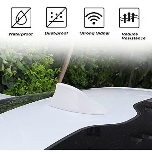 Antena Repuesto Para Vehiculo Aleta Tiburon Impermeable