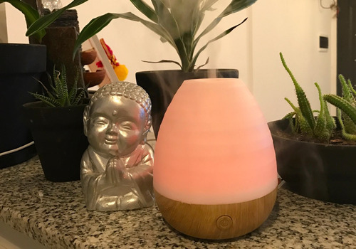 Imagen 4 de 10 de Reiki Difusor Ultrasonico Aromaterapia Chakras + 2 Esencias
