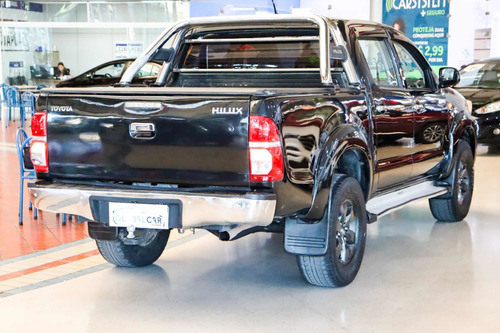 Imagem 8 de 18 de Toyota Hilux 2014 2.7 Sr Cab. Dupla 4x2 Flex Aut. 4p