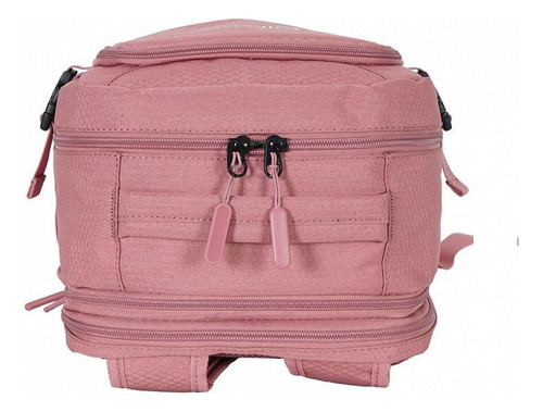 Mochila Elf Portanotebook Reforzada Rosa Liso