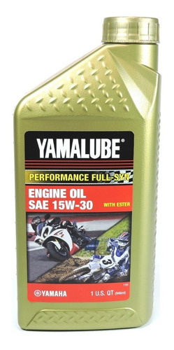 Aceite Yamalube 15w-30 Full Syntethic Racing En Motoswift