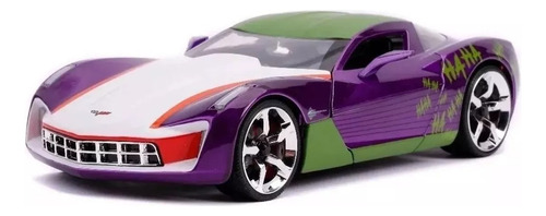 2009 Chevy Corvette Stringray The Joker Jada 1:24 C/figura