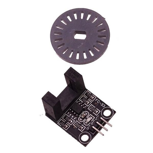 Kit Modulo Hc020k Sensor Tacometro Encoder Velocidad + Rueda