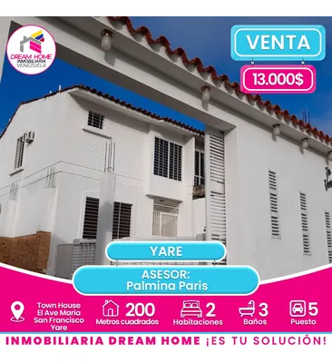 Townhouse en venta