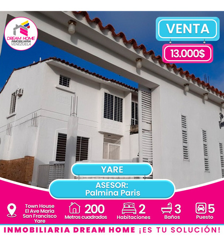 Town House En Venta  Urbanización El Ave María - 3ra. Etapa  San Francisco De Yare