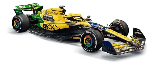 Miniatura F-1 Mclaren Mcl38 Monaco 2024 Piastri 1:43 Burago