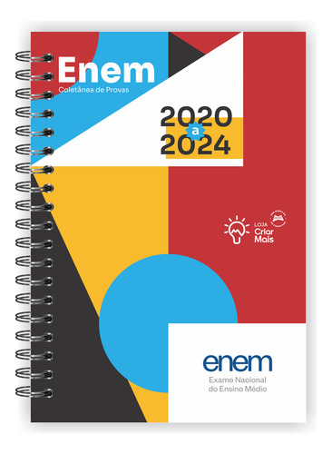 Apostila Enem 2024 5 Anos - Editora Criar Mais 
