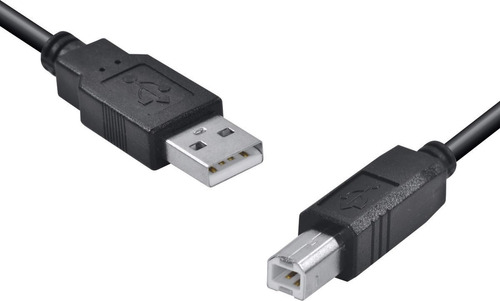 Cabo Usb Para Impressora A Macho X B Macho 2.0 - 5m Pc / 10