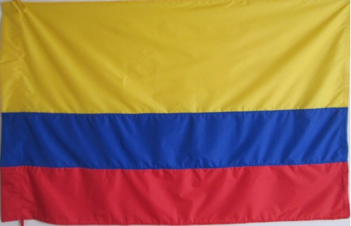 Bandera De Colombia (tamaño 143 X 240 Cm) Vendaval Doble Faz